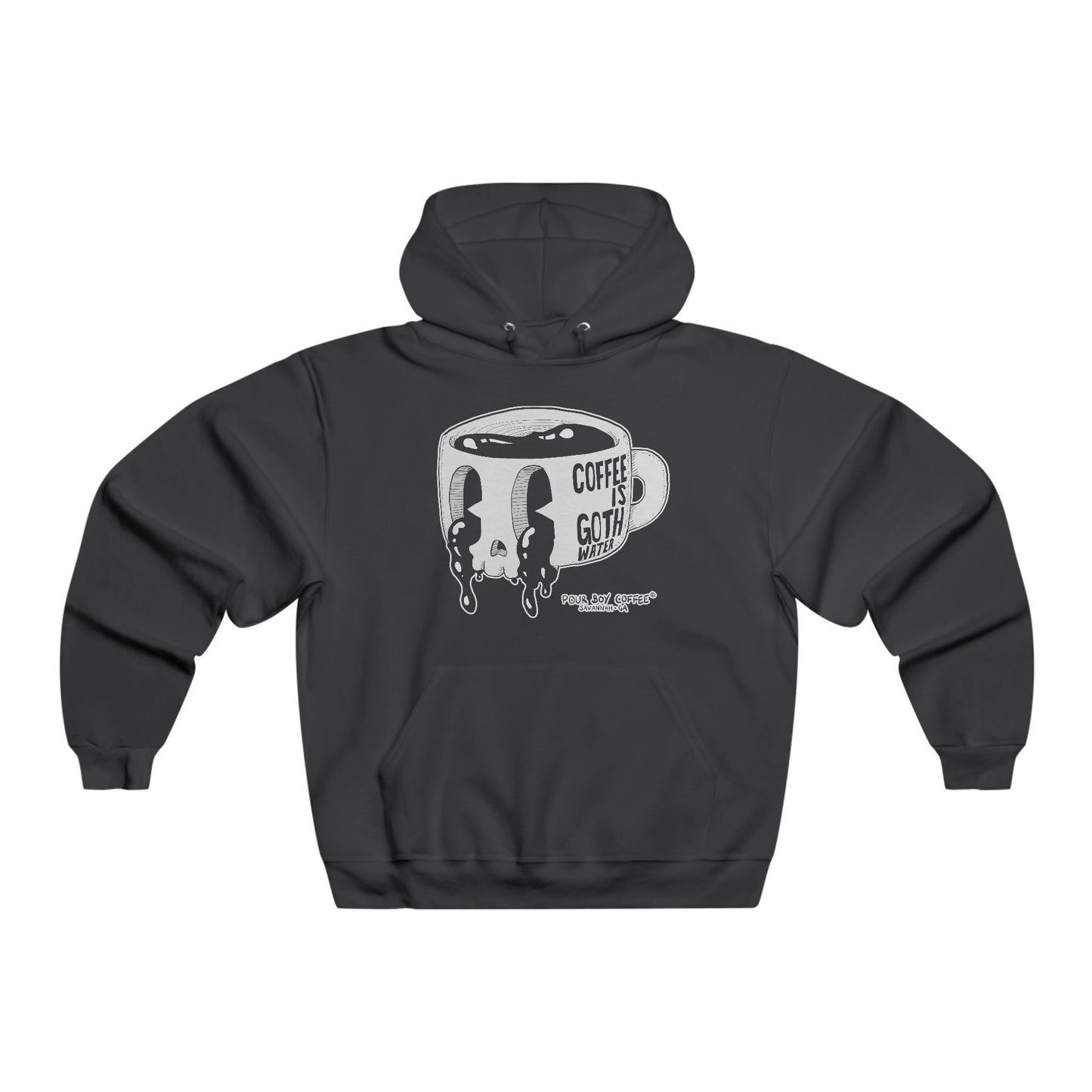 Pour Boy Coffee "Coffee is Goth Water" Hoodie