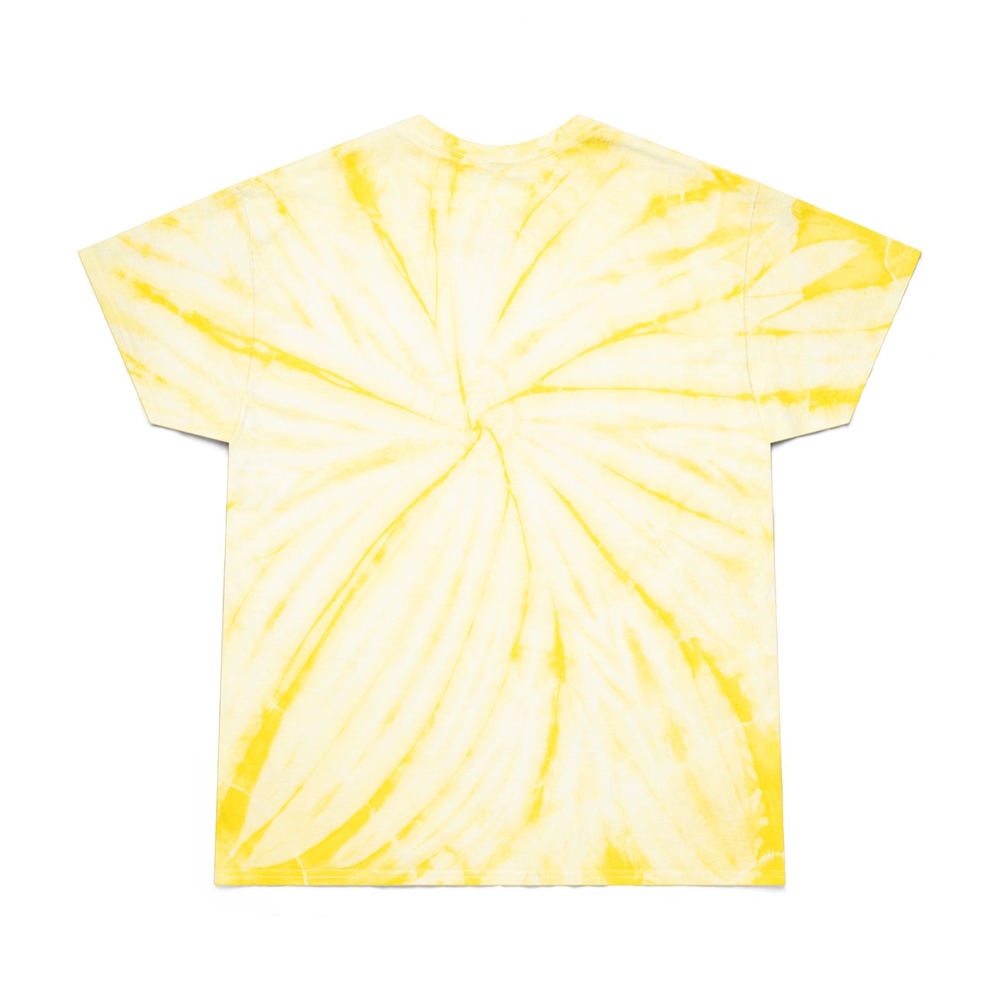 Froth Monster: "The Froth and Heat Becomes Him!" Yellow Tie Dye Tee Shirt