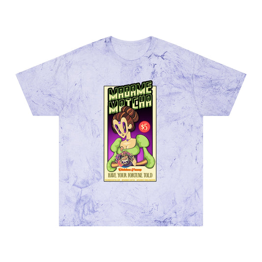 Madame Matcha (Legacy) – "Have Your Fortune Told" Amethyst Color Blast Tee