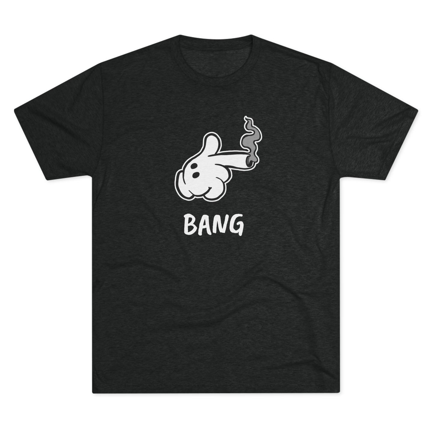 Shoot Your Inhibitions: "Bang!" Unisex Tri-Blend Crew Tee